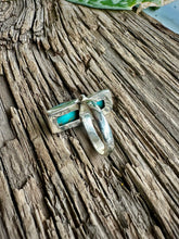 Load image into Gallery viewer, Kingman Turquoise Square and Rectangle Ring