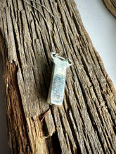 Load image into Gallery viewer, Honey Dahlia Turquoise Bar Necklace